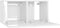 vidaXL - TV-hangkasten - 2 - st - 60x30x30 - cm - hoogglans - wit