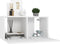 vidaXL - TV-hangkasten - 3 - st - 60x30x30 - cm - wit