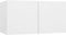 vidaXL - TV-hangkasten - 3 - st - 60x30x30 - cm - wit