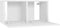 vidaXL - TV-hangkasten - 3 - st - 60x30x30 - cm - wit