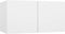 vidaXL - TV-hangkasten - 3 - st - 60x30x30 - cm - wit