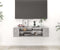 vidaXL - Tv-hangmeubel - 100x30x26,5 - cm - bewerkt - hout - betongrijs