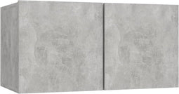 vidaXL - Tv-hangmeubel - 60x30x30 - cm - betongrijs