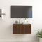 vidaXL - Tv-hangmeubel - 60x30x30 - cm - bewerkt - hout - bruin - eikenkleur