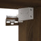 vidaXL - Tv-hangmeubel - 60x30x30 - cm - bewerkt - hout - bruin - eikenkleur