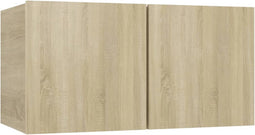 vidaXL - Tv-hangmeubel - 60x30x30 - cm - sonoma - eikenkleurig
