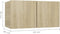 vidaXL - Tv-hangmeubel - 60x30x30 - cm - sonoma - eikenkleurig