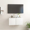 vidaXL - Tv-hangmeubel - 60x30x30 - cm - wit