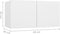 vidaXL - Tv-hangmeubel - 60x30x30 - cm - wit
