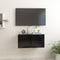 vidaXL - Tv-hangmeubel - 60x30x30 - cm - zwart