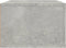 vidaXL - Tv-hangmeubel - 80x36x25 - cm - bewerkt - hout - betongrijs