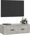 vidaXL - Tv-hangmeubel - 80x36x25 - cm - bewerkt - hout - betongrijs