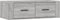 vidaXL - Tv-hangmeubel - 80x36x25 - cm - bewerkt - hout - grijs - sonoma - eikenkleur