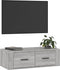 vidaXL - Tv-hangmeubel - 80x36x25 - cm - bewerkt - hout - grijs - sonoma - eikenkleur
