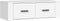 vidaXL - Tv-hangmeubel - 80x36x25 - cm - bewerkt - hout - wit