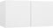 vidaXL - Tv-hangmeubelen - 2 - st - 60x30x30 - cm - wit