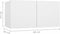 vidaXL - Tv-hangmeubelen - 2 - st - 60x30x30 - cm - wit