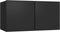 vidaXL - Tv-hangmeubelen - 2 - st - 60x30x30 - cm - zwart