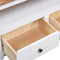 vidaXL - Tv-hoekkast - Panama - Range - 93x49x49 - cm - massief - grenenhout - wit