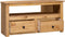 vidaXL - Tv-hoekkast - Panama - Range - 93x49x49 - cm - massief - grenenhout
