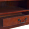 vidaXL - Tv-hoekmeubel - massief - mahoniehout - klassiek - bruin