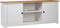 vidaXL - Tv-kast - Panama - Range - 120x40x50 - cm - massief - grenenhout - wit