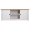 vidaXL - Tv-kast - Panama - Range - 120x40x50 - cm - massief - grenenhout - wit