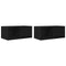 vidaXL - Tv-kasten - 60x31x25,5 - cm - spaanplaat - zwart - eikenkleurig