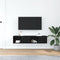 vidaXL - Tv-kasten - 60x31x25,5 - cm - spaanplaat - zwart - eikenkleurig