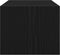 vidaXL - Tv-kasten - 60x31x25,5 - cm - spaanplaat - zwart - eikenkleurig