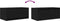 vidaXL - Tv-kasten - 60x31x25,5 - cm - spaanplaat - zwart - eikenkleurig