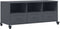 vidaXL - Tv-meubel - 100,5x39x43,5 - cm - staal - antracietkleurig