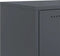 vidaXL - Tv-meubel - 100,5x39x43,5 - cm - staal - antracietkleurig