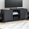 vidaXL - Tv-meubel - 100,5x39x43,5 - cm - staal - antracietkleurig