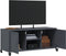 vidaXL - Tv-meubel - 100,5x39x43,5 - cm - staal - antracietkleurig