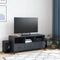 vidaXL - Tv-meubel - 100,5x39x43,5 - cm - staal - antracietkleurig