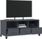 vidaXL - Tv-meubel - 100,5x39x43,5 - cm - staal - antracietkleurig