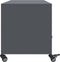 vidaXL - Tv-meubel - 100,5x39x43,5 - cm - staal - antracietkleurig
