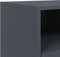 vidaXL - Tv-meubel - 100,5x39x43,5 - cm - staal - antracietkleurig