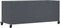 vidaXL - Tv-meubel - 100,5x39x43,5 - cm - staal - antracietkleurig
