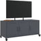 vidaXL - Tv-meubel - 100,5x39x43,5 - cm - staal - antracietkleurig