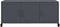 vidaXL - Tv-meubel - 100,5x39x43,5 - cm - staal - antracietkleurig