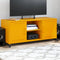 vidaXL - Tv-meubel - 100,5x39x43,5 - cm - staal - mosterdgeel