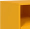 vidaXL - Tv-meubel - 100,5x39x43,5 - cm - staal - mosterdgeel