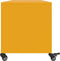 vidaXL - Tv-meubel - 100,5x39x43,5 - cm - staal - mosterdgeel