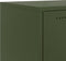vidaXL - Tv-meubel - 100,5x39x43,5 - cm - staal - olijfgroen