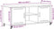 vidaXL - Tv-meubel - 100,5x39x43,5 - cm - staal - olijfgroen