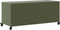 vidaXL - Tv-meubel - 100,5x39x43,5 - cm - staal - olijfgroen
