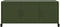 vidaXL - Tv-meubel - 100,5x39x43,5 - cm - staal - olijfgroen