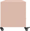 vidaXL - Tv-meubel - 100,5x39x43,5 - cm - staal - roze